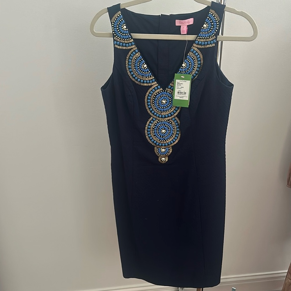 NWT Lilly Pulitzer Navy Dress